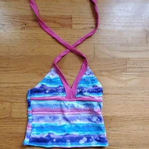 Justice size 8 tankini top